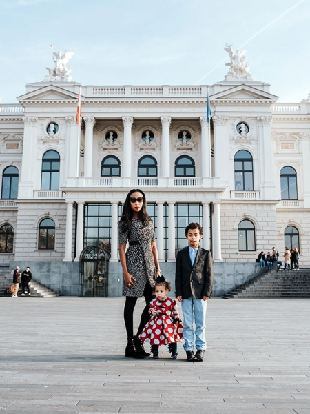 Zurich with my kids