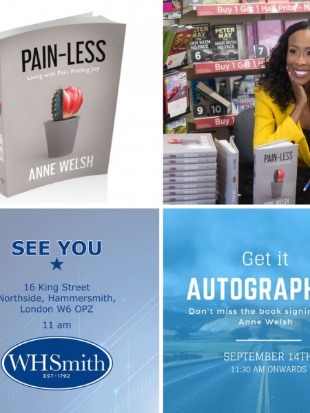 Book signing with Anne Welsh